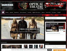 Tablet Screenshot of darkveins.com